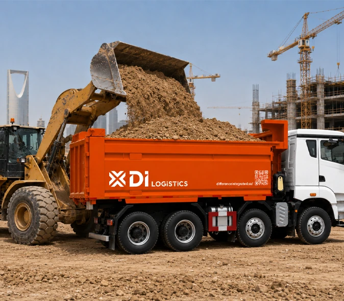 Construction logistics and heavy transport services in Saudi Arabia